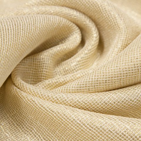 Metallic Textured Drapery Fabric